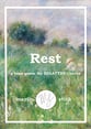 Rest SATB choral sheet music cover